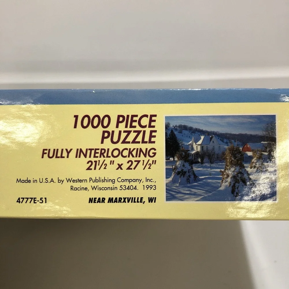 Golden 1000 PC Puzzle 21x27